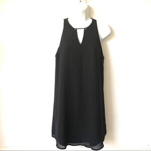 🎃NAKED ZEBRA LITTLE BLACK DRESS SHIFT CUT OUT